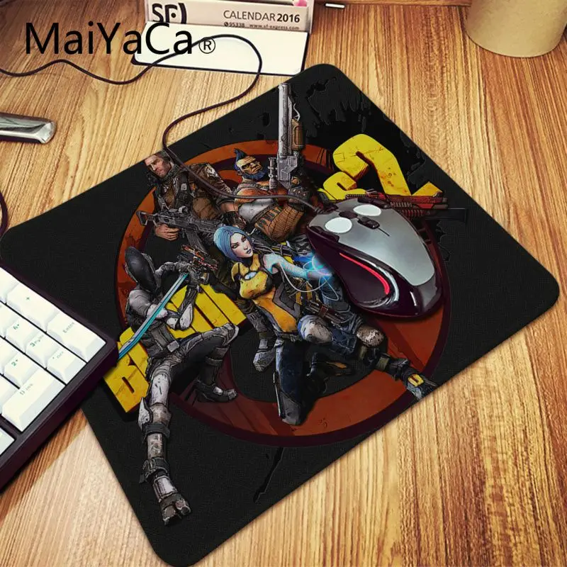 Lock Edge 18x22cm Maiyaca borderland 2madness pack игровые коврики для геймеров игровой коврик для мыши скоростная клавиатура мышь mat30x70cm ноутбук Настольный коврик - Цвет: Lock Edge 18x22cm