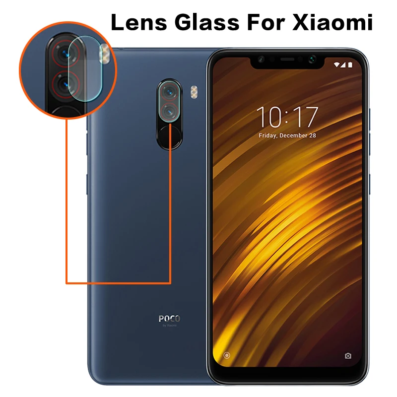Pocophone f1 защита для объектива задней камеры закаленное стекло Xiaomi mi 8 9 10t a2 lite se pro