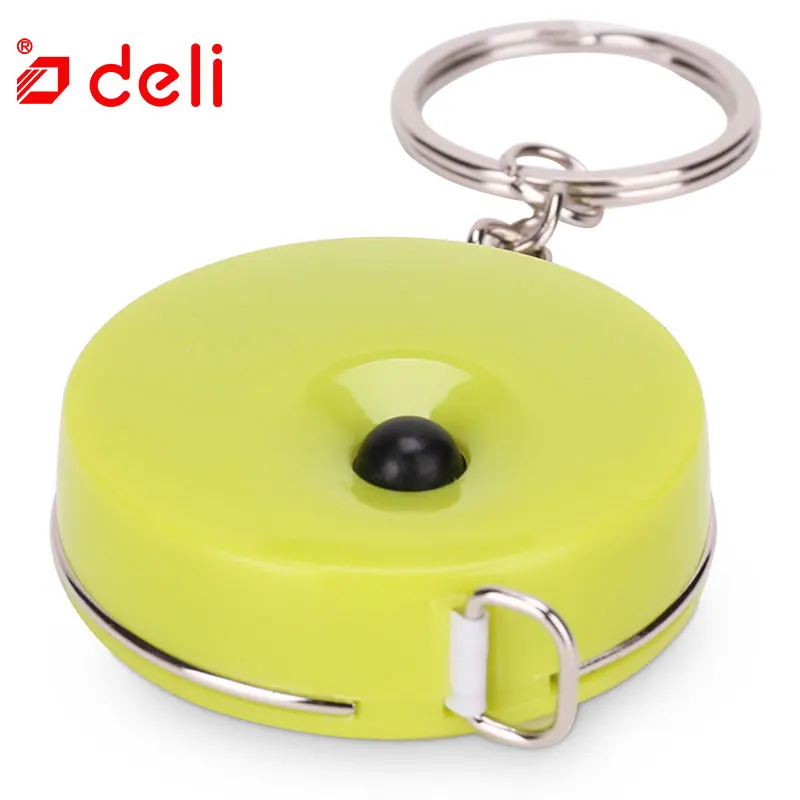 Deli 1 шт. Выдвижная линейка многоцветная швейная лента для измерения 5 м Гибкая