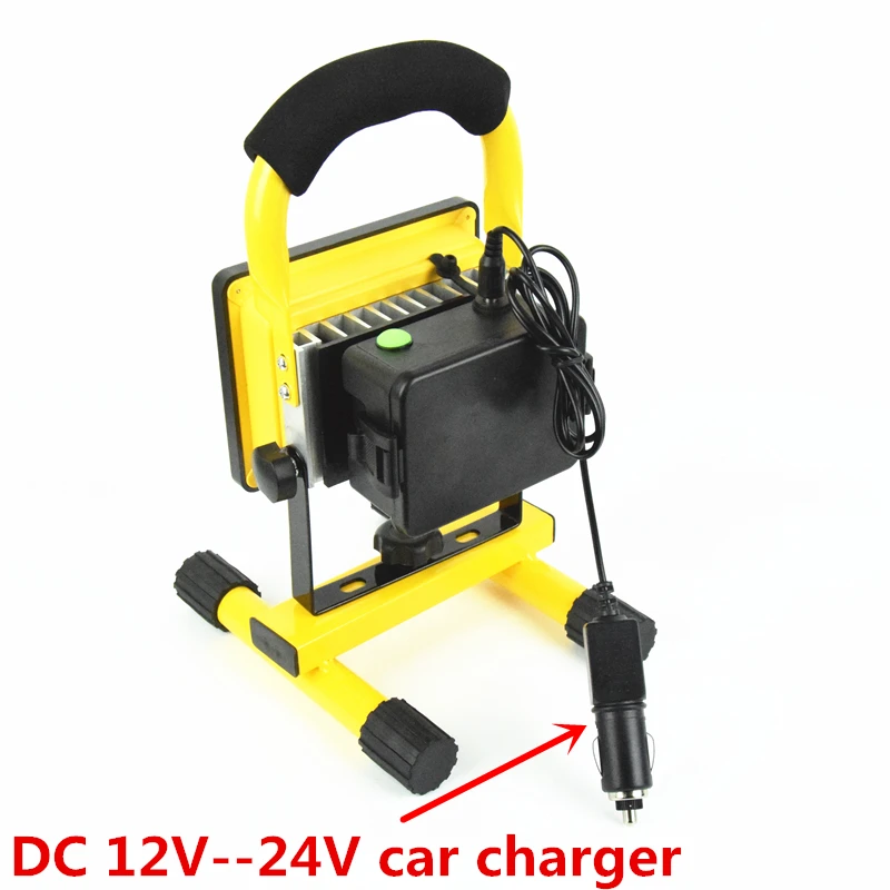 저렴한 30W 2400lm 휴대용 사냥 스포트라이트 캠핑 스포트라이트, 12V 24V 자동차 충전기 18650 Led 핸드 헬드 배터리 충전식 2017