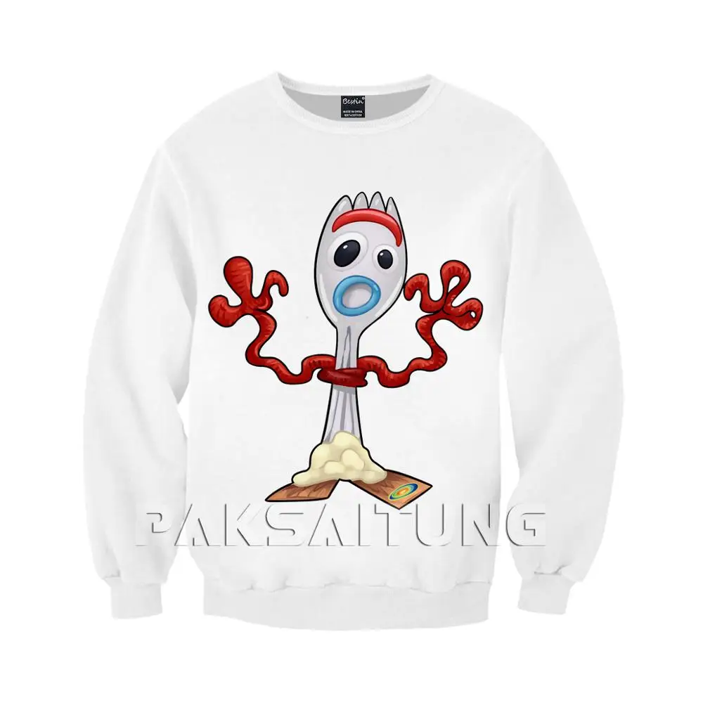 PAKSAITUNG Новая игрушка из фильма История 4 Forky Милая футболка с 3D