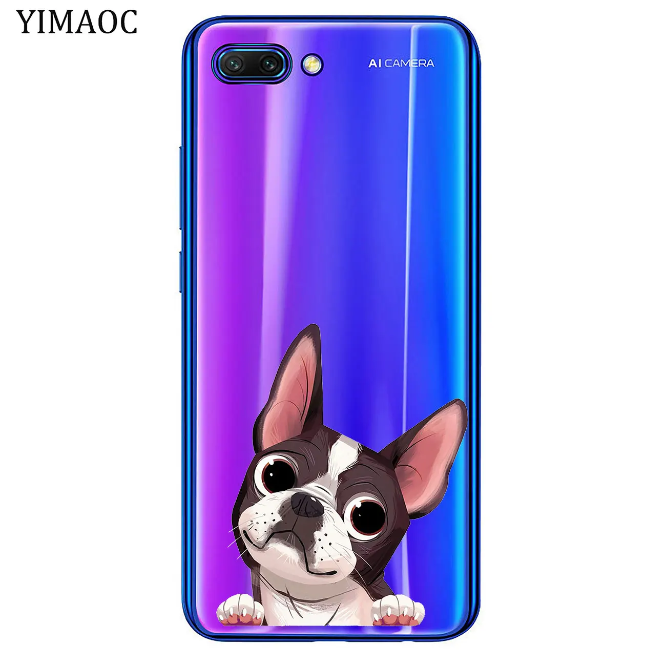 Мягкий чехол YIMAOC для Huawei Y9 Y7 Y6 Prime 2018 Honor 20 10 9 9X 8C 8X 8 Lite 7X 7C 7A Pro | Мобильные телефоны и