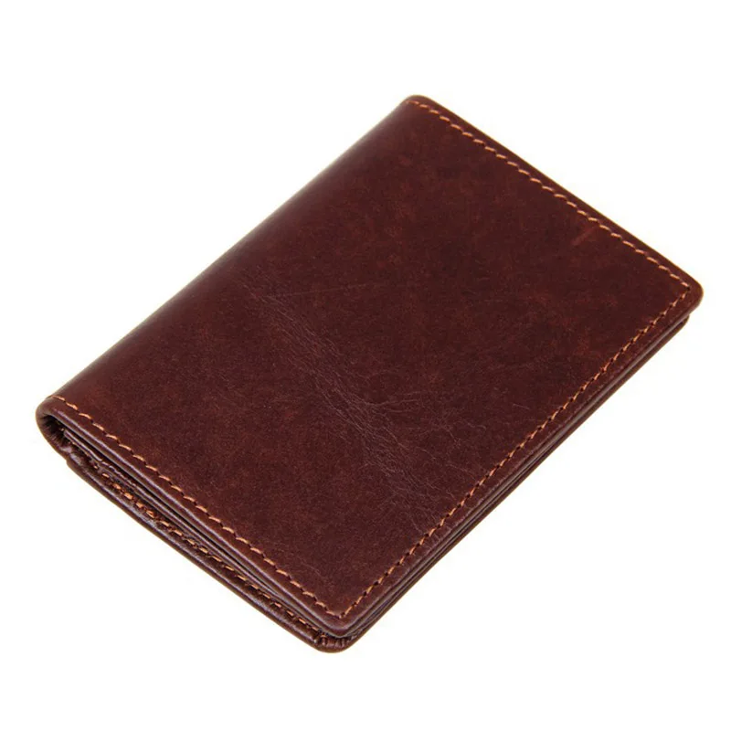 Кошелек DOLOVE мужской из 100% воловьей кожи|leather wallet men|cowhide leather walletsleather |