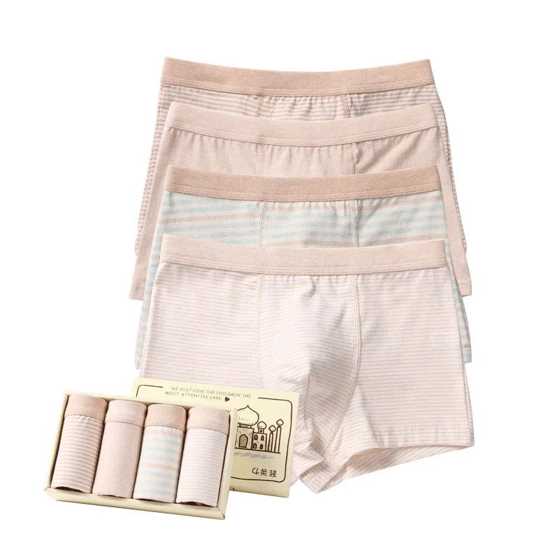4 шт./коробка хлопковые шорты для мальчиков и девочек | Мать ребенок