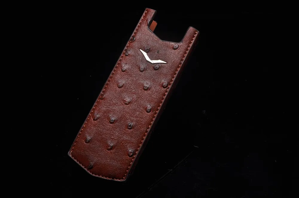 Роскошный прямой чехол из натуральной кожи в деловом стиле для Vertu Signature S CEO 168, полностью защитный чехол для мобильного телефона
