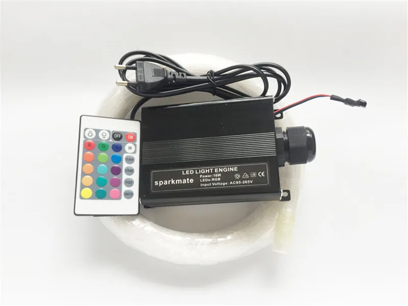 Оптоволоконный светильник s RGB Мерцающий СВЕТОДИОДНЫЙ волоконно оптический