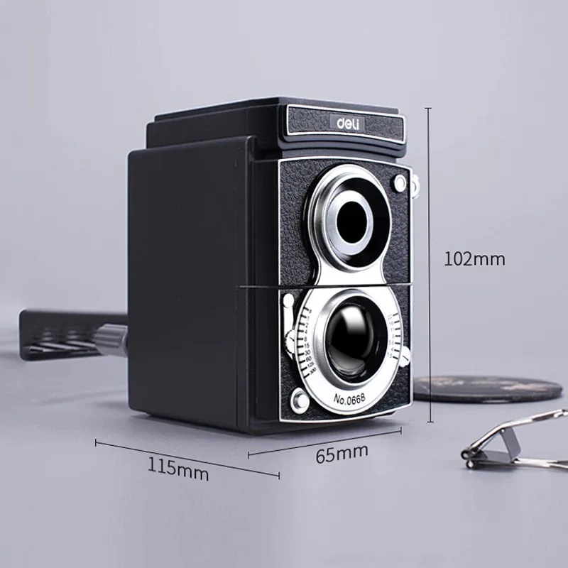 Точилка для карандашей в винтажном стиле черный креативный держатель роскошные