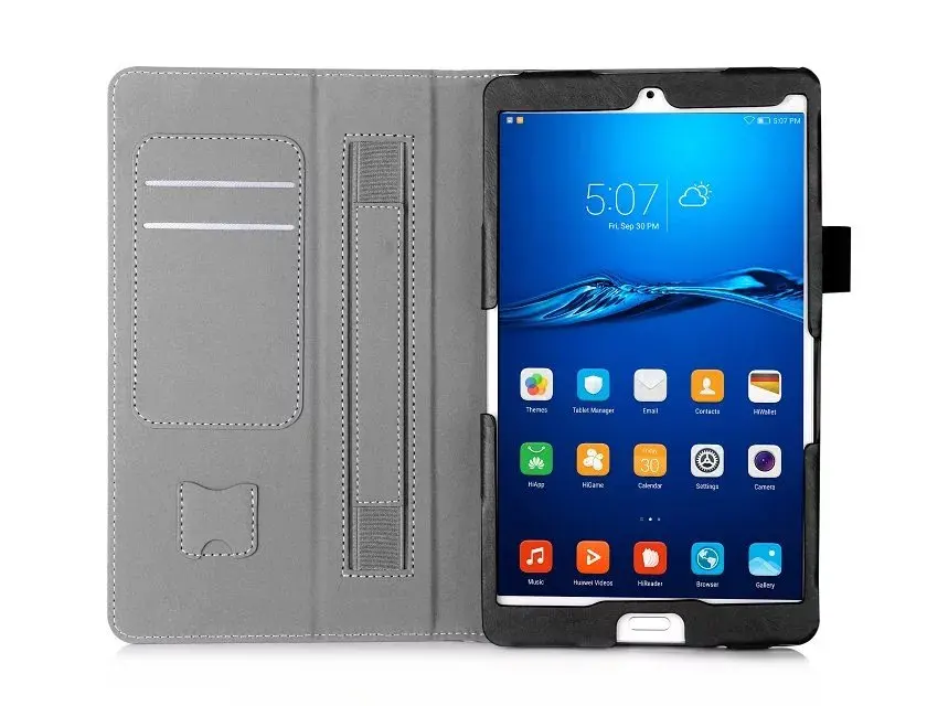 Роскошный чехол из искусственной кожи для huawei MediaPad M3 8 4 дюймов защитный планшета