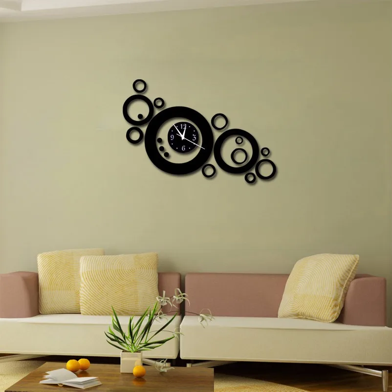 Новые 3d Diy акриловые зеркальные часы настенные часы Horloge Reloj De Pared большие декоративные кварцевые часы для гостиной современные иглы