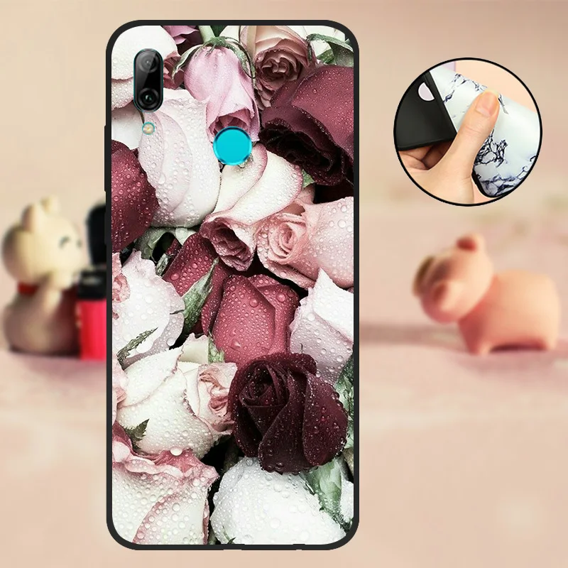Чехол P Smart 2019 для Huawei PSmart силиконовый черный чехол из ТПУ 6 2 дюйма мягкий