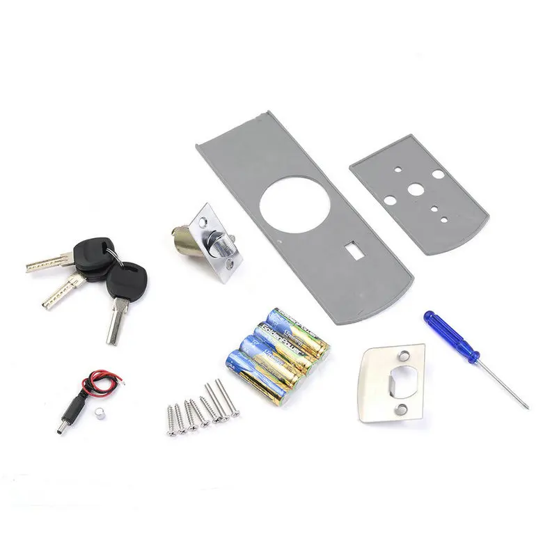 Клавиатура с паролем дверной замок резервным ключом электронный Вход по паролю