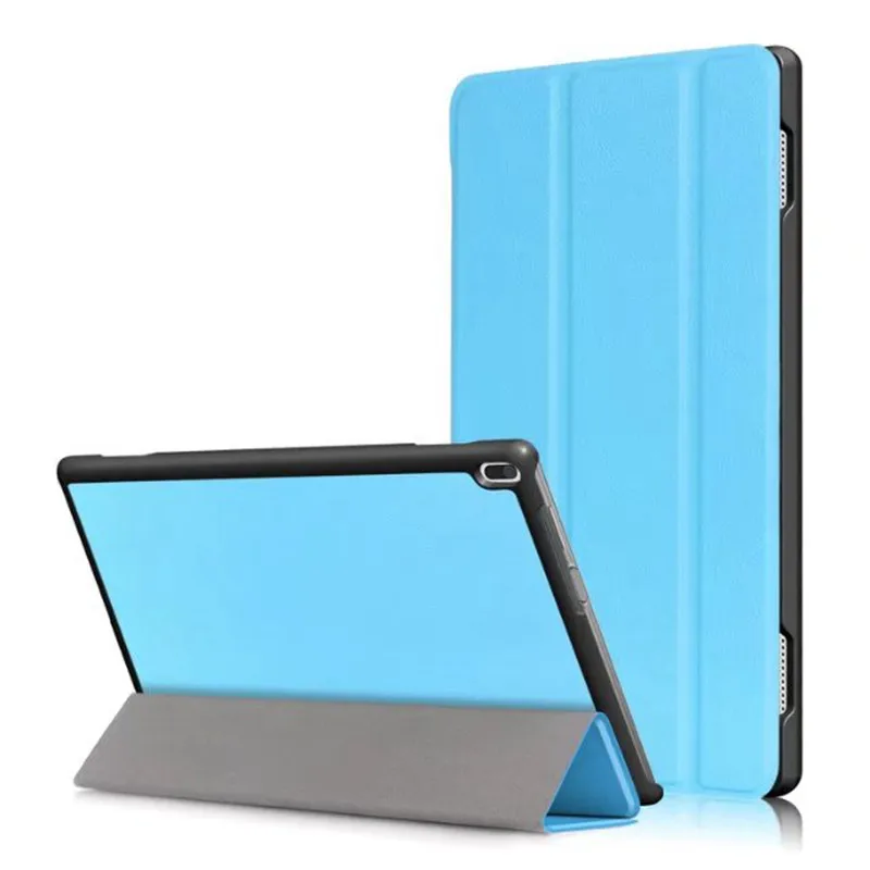 Умный чехол из искусственной кожи для lenovo Tab 4 10 TB-X304L TB-X304F/N, защитный чехол-подставка для планшета lenovo tab 4 10 дюймов+ пленка+ стилус