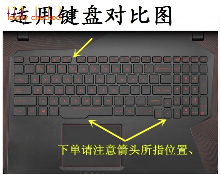 Защитная крышка для клавиатуры ноутбука Asus Rog Strix 15 6 Zx53 Gl53 Fx53 Fz53 Fx553 Kx53 V Vd Vw/17 3 Fx753Vd