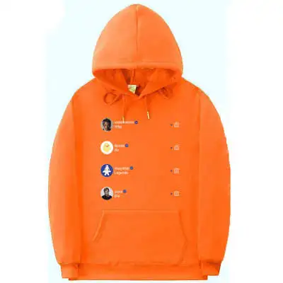 Orrange MS288 UplzCoo Новинка XXXtentaction Lil peep худи для молодых мужчин и женщин 65 хлопок Мода Осень Зима Длинная толстовка черный спортивный костюм JA117 - Цвет: Orrange MS288