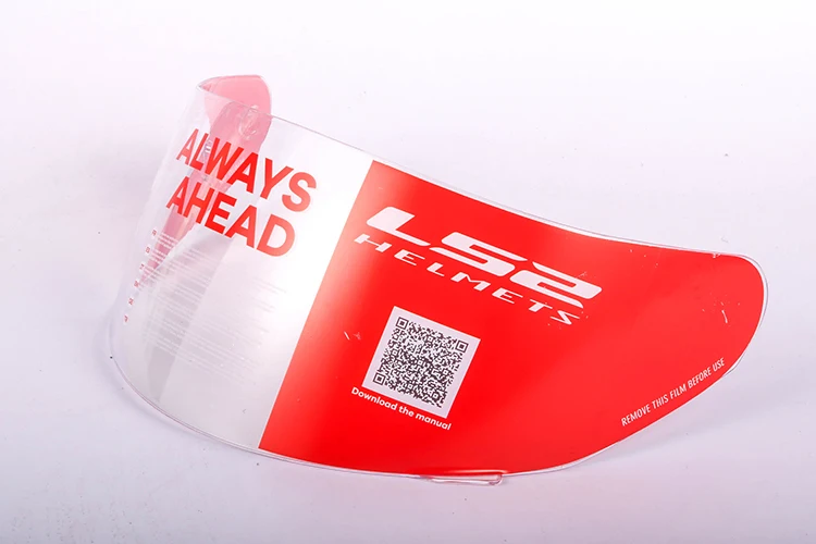 LS2 FF352 Lente del casco Полнолицевой шлем прозрачный противотуманный козырек Замена объектива подходит для FF384 FF351 шлем объектив