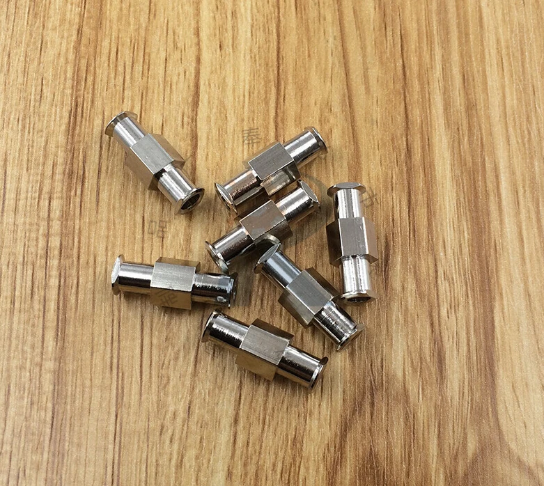 Комплект 10 x металлических женских соединителей конический соединитель Luer для