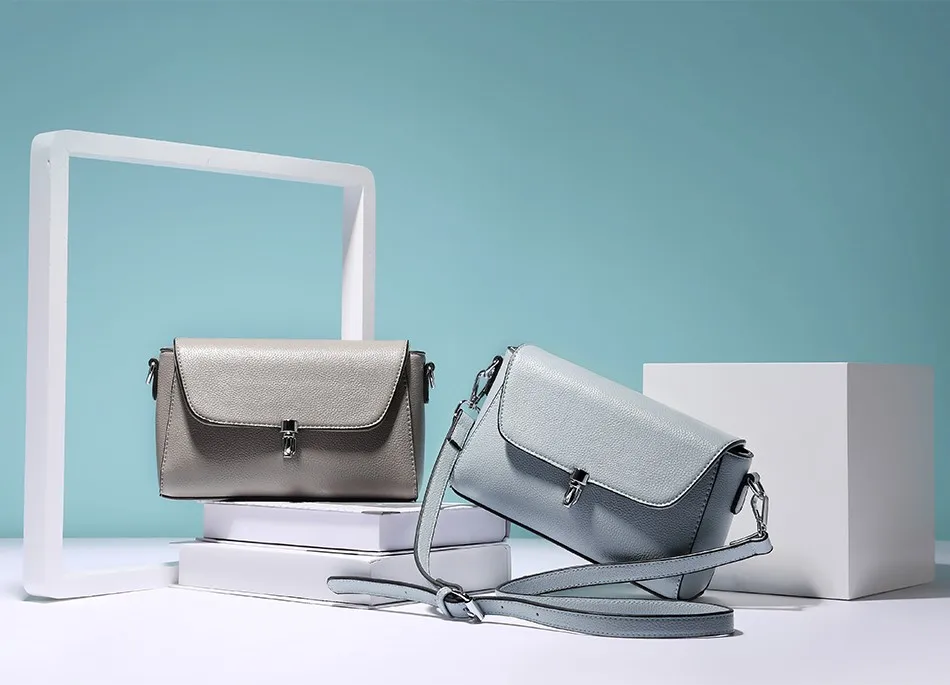 Realer Модные женские сумки через плечо женский плечо Crossbody сумка женская большая емкость Сумочка светло-голубой/серый/черный