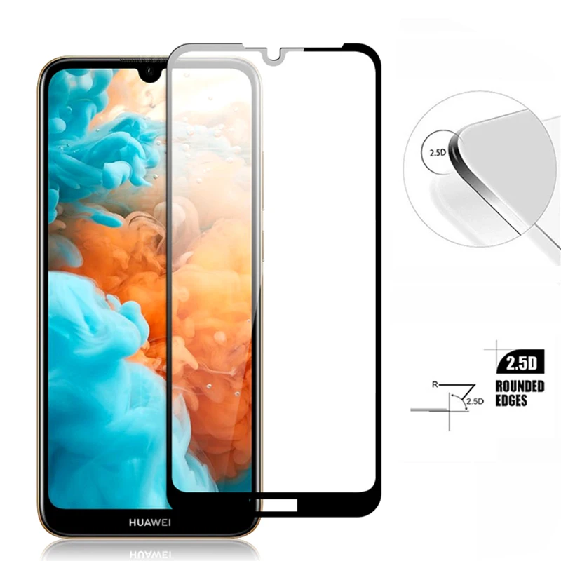 2 шт./упак. для huawei y7 Защитная пленка для экрана из закаленного стекла Защитная пленка для huawei y9 y7 y6 премьер-профессионал y5 y 7 6 5 защитная пленка