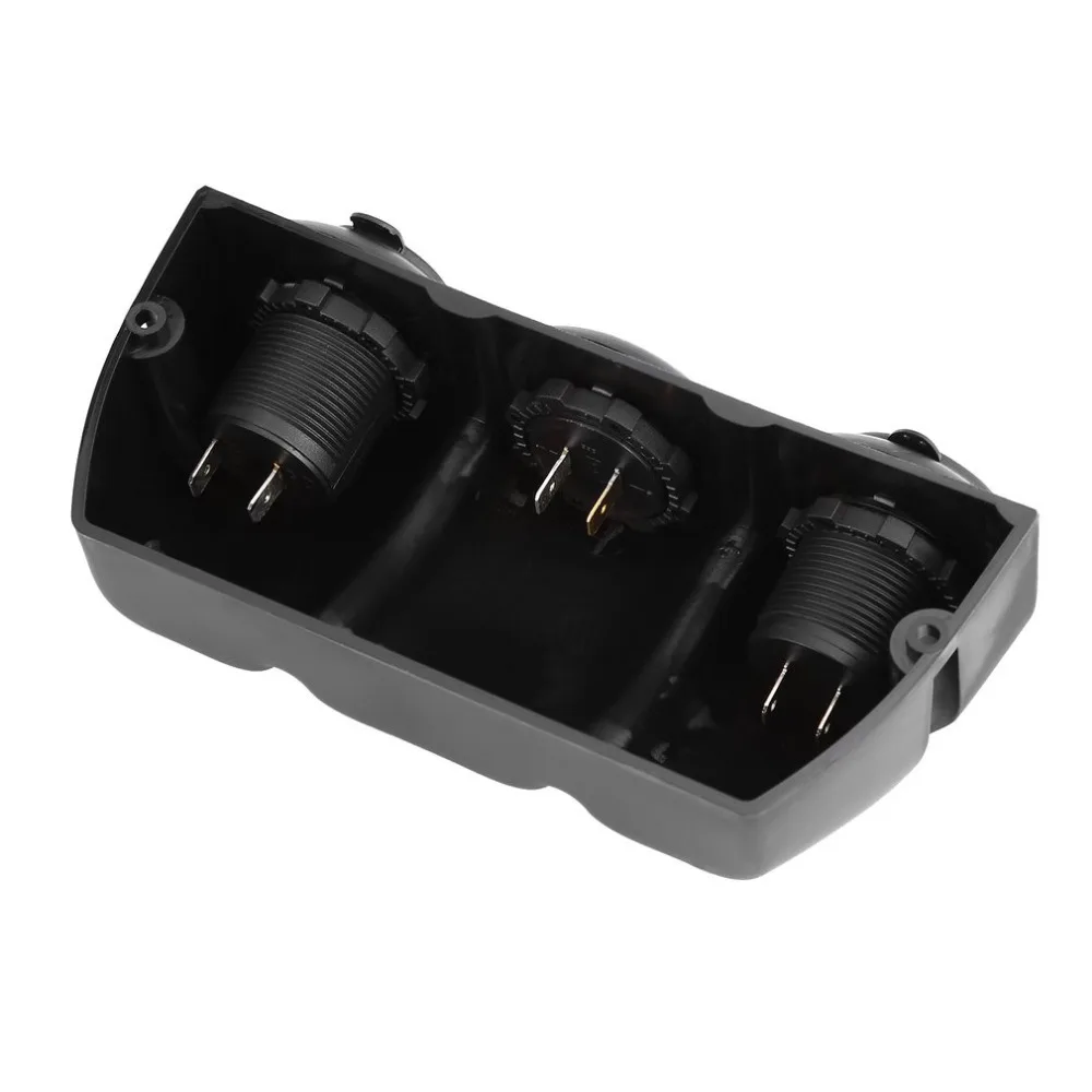 Автомобильный Зарядное устройство с двумя портами USB адаптер Водонепроницаемый