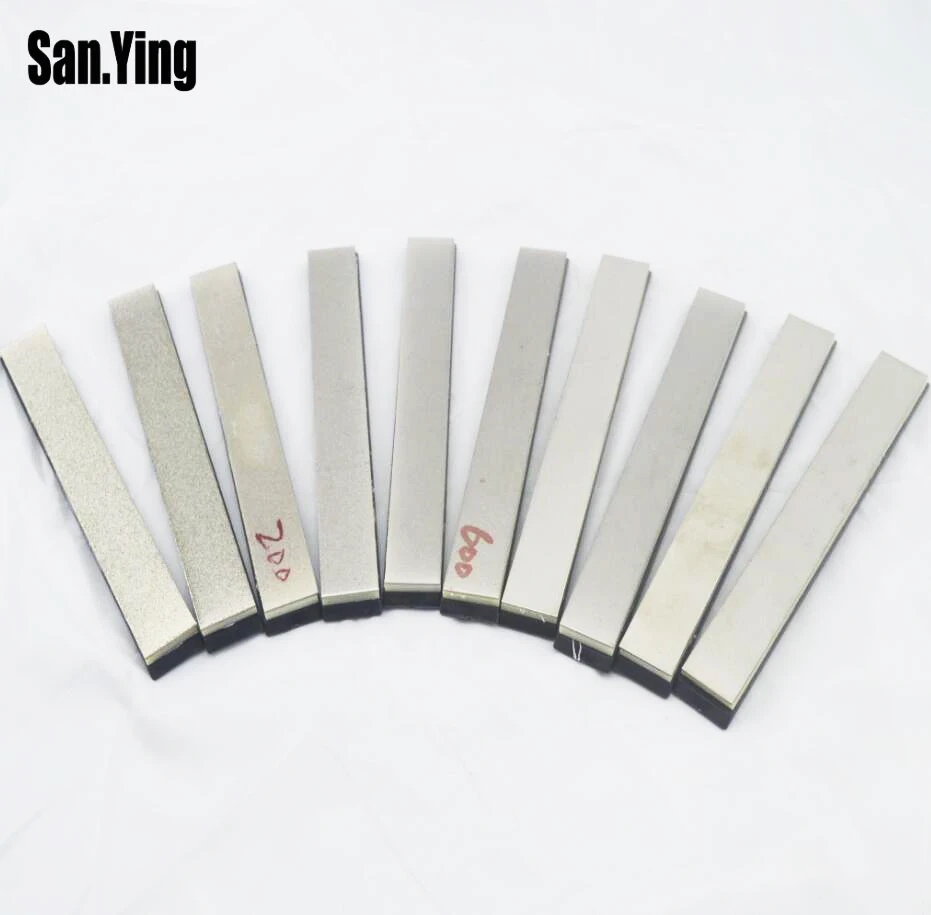 

Точильный камень для кухонных ножей Sanying, Алмазный точильный камень 80-2000, 10 шт.