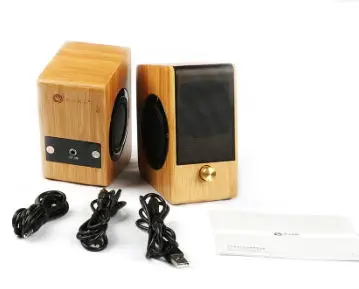 

Skillful manufacture wired China mini bamboo wood manufacturer speaker