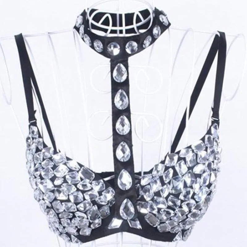 2021 Новый уникальный праздвечерние чный панк-бра женский дискотевечерние