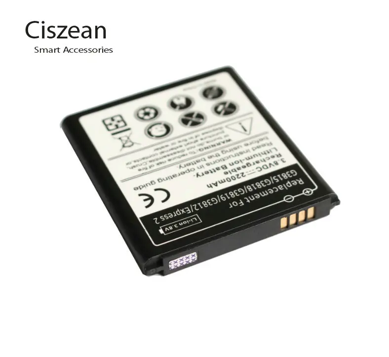 Ciszean 1x2200mAh EB L1L7LLU сменный литий ионный аккумулятор для Samsung Galaxy Express 2 G3815 G3818 G3819 G3812