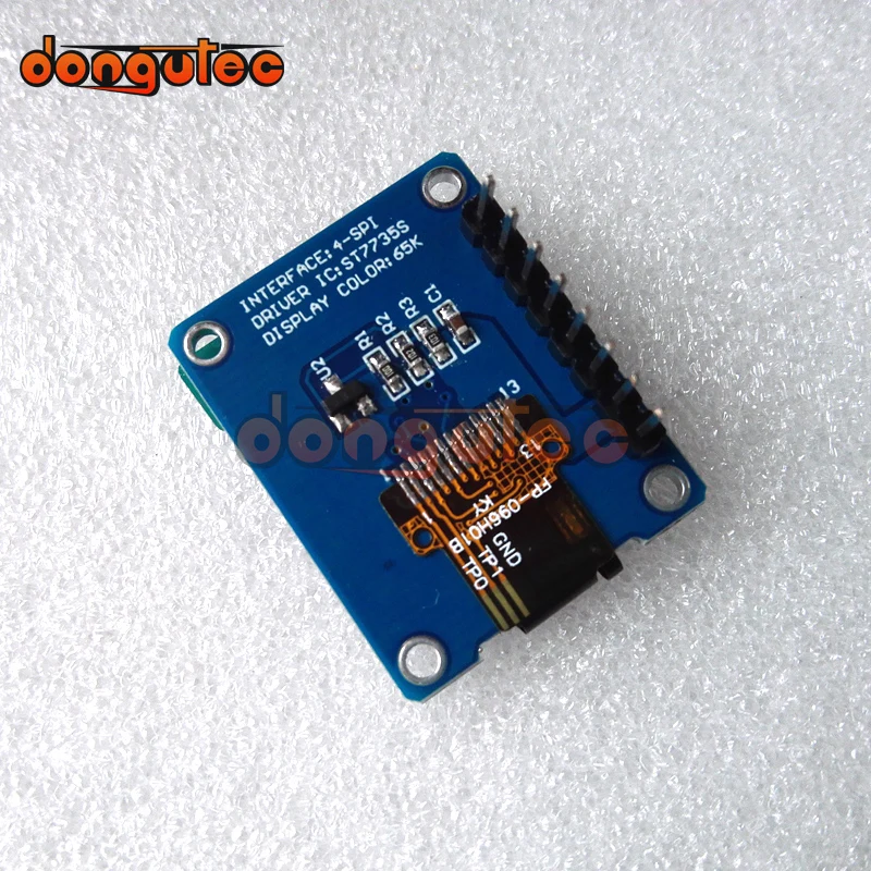 1 шт. IPS 0 96 дюймов 7P SPI HD 65K полноцветный OLED модуль ST7735 Привод IC 80*160 tft|Экраны| |