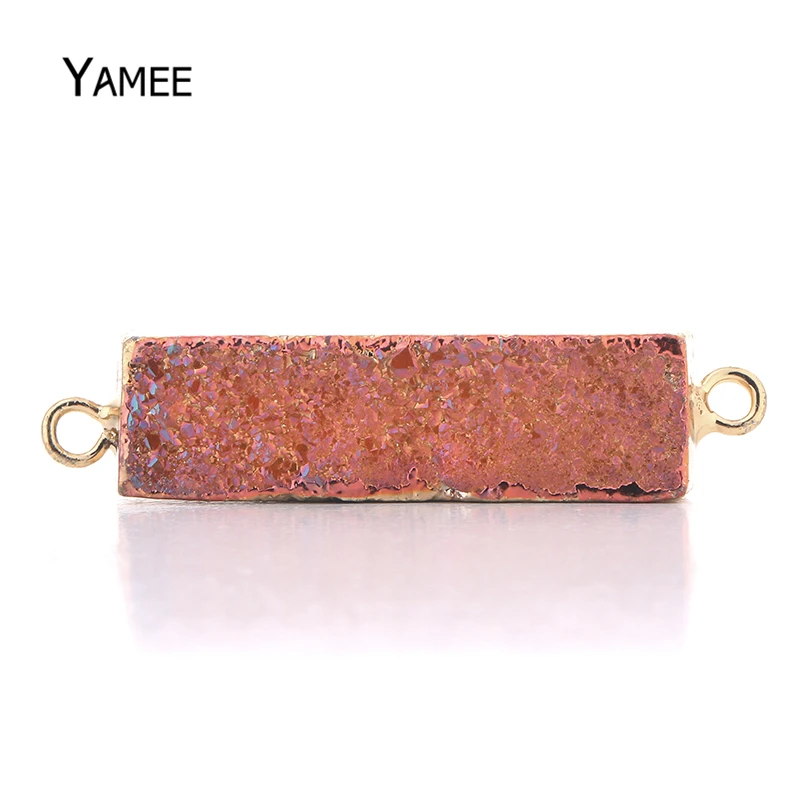 3 шт./лот подвеска Drusy из натурального драгоценного камня синего цвета AB кристалл