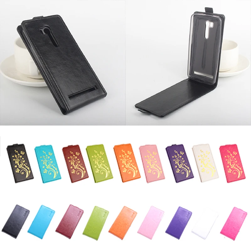 Высокое качество для ASUS Zenfone ZB551KL случае люкс кожа флип крышка телефон оболочки