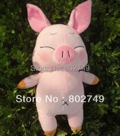 Японская анимационная игрушка Accel World pig плюшевые игрушки 35 см плюшевая кукла 4
