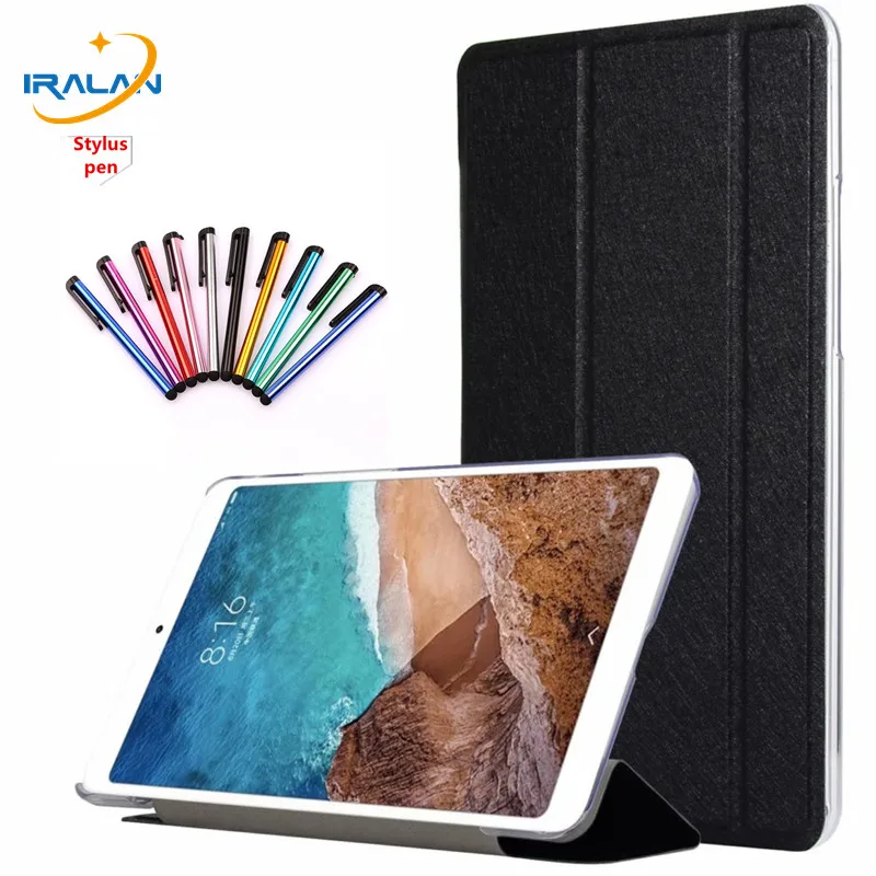 Прозрачный чехол из искусственной кожи и ТПУ для Xiaomi MiPad 4 Mi Pad4 8 0 2018 смарт-защитный
