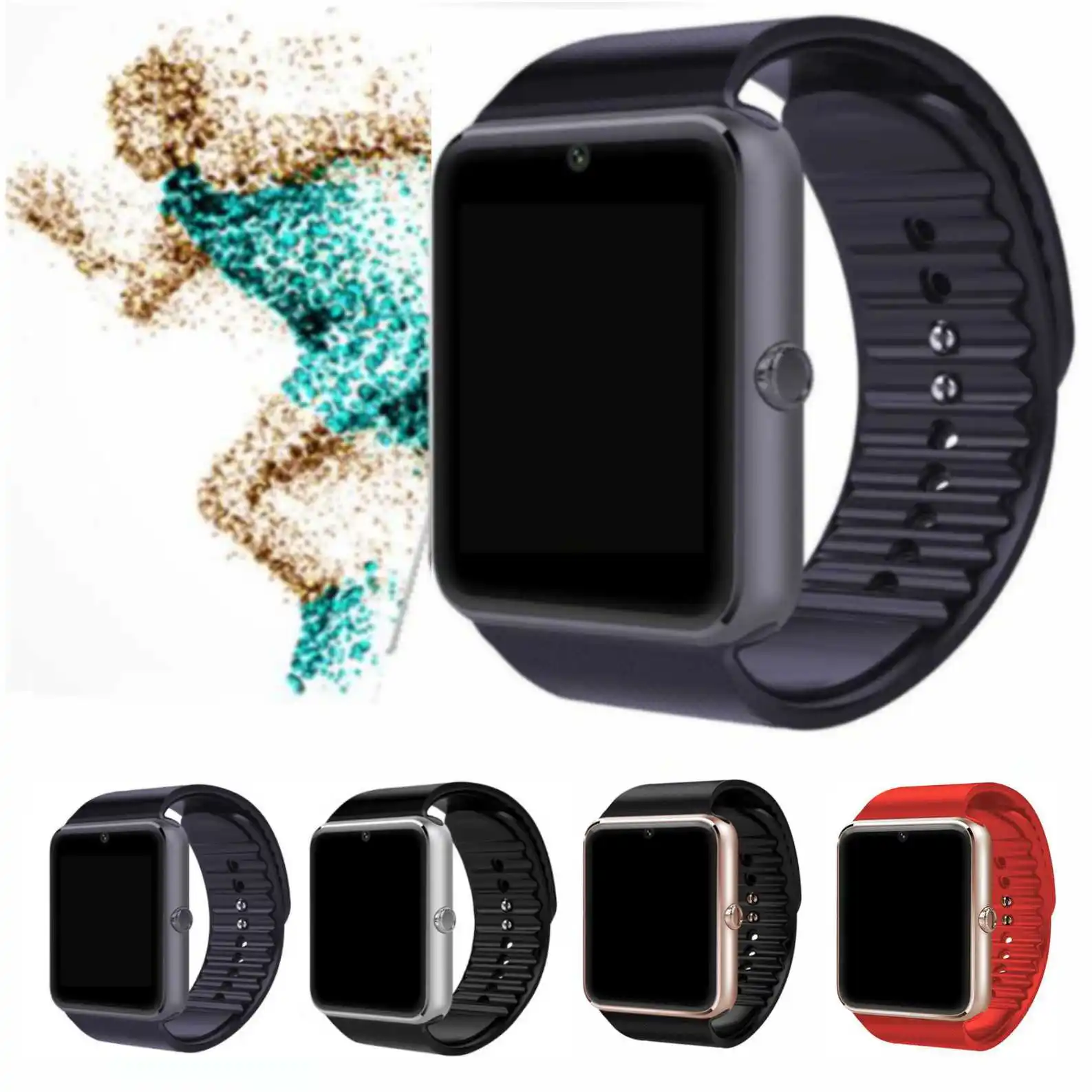 Slimy Bluetooth Smart Watch GT08 Support 2G SIM TF Camera Smartwatch for Android Phone Women Men Kids Clocks Hours PK DZ09 A1 Y1