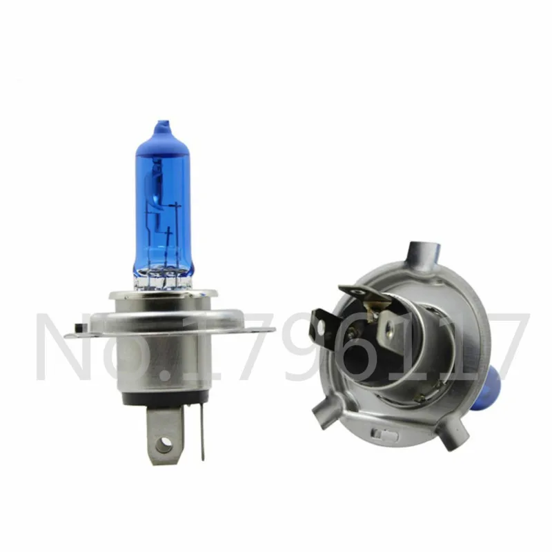 2 шт. H4 9003 HB2 P43T DC 12V 60 / 55W 5000K ксенона супер белый автомобильных фар Противотуманные
