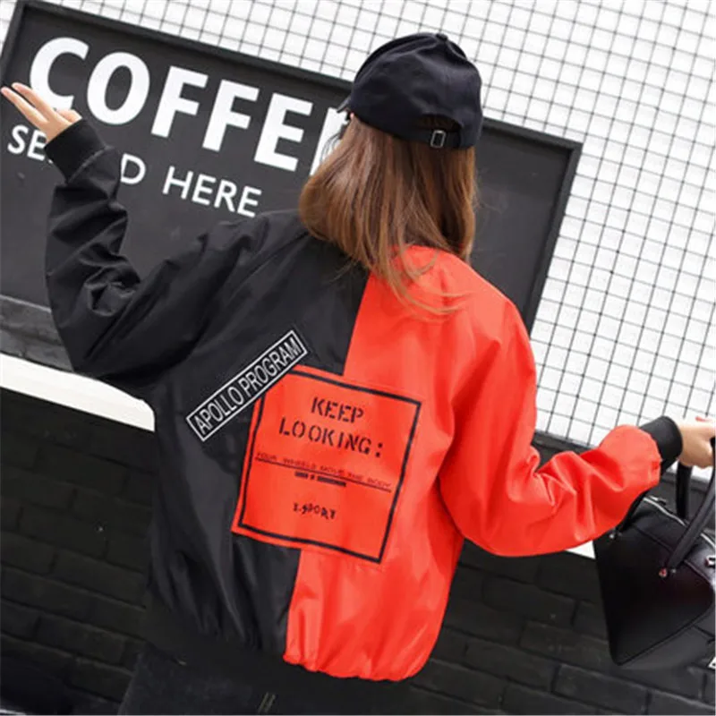 2020 Новая мода Harajuku BF Влюбленные с капюшоном контрастных цветов нашивка из