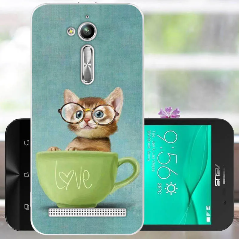 FANATU Мягкий ТПУ ZB500KL чехол для Asus Zenfone Go ZB500KL чехол для телефона Силиконовый Модный чехол для Asus ZB500KL чехол