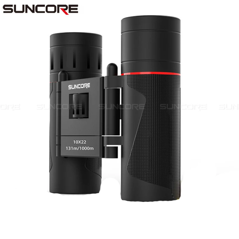 SUNCORE бинокль с низким освещением и ночным видением 10х22 высокой четкости