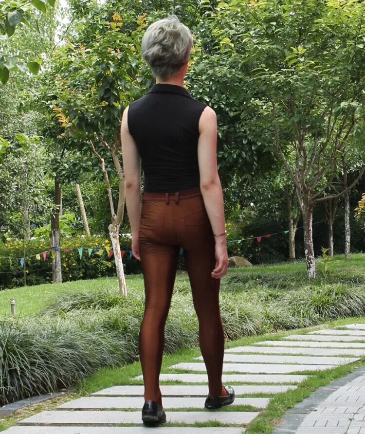 Горячие сексуальные мужские очаровательные женские брюки повседневные карандаш