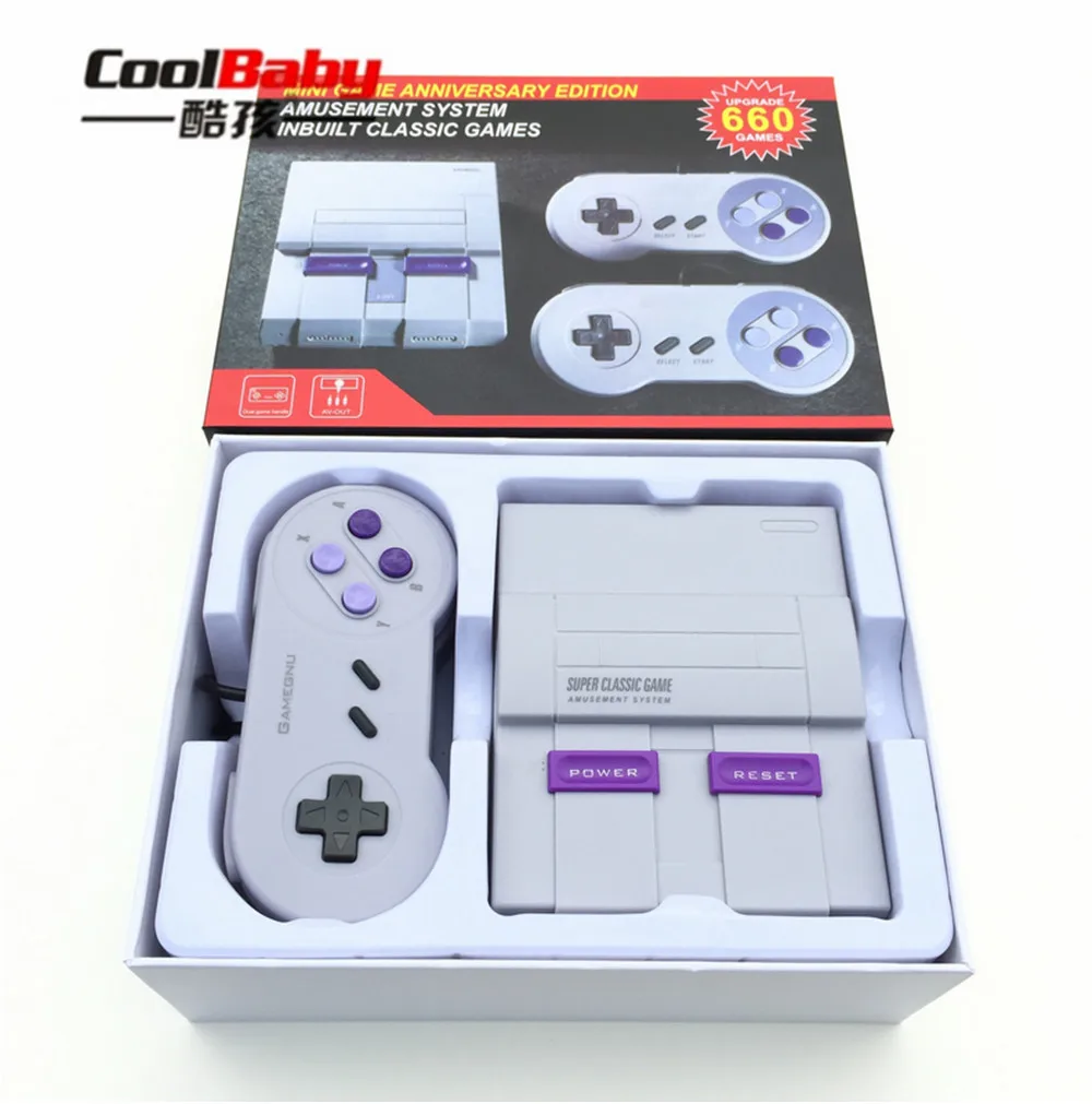 Мини Ретро игровая консоль для развлекательной системы 660 встроенных игр