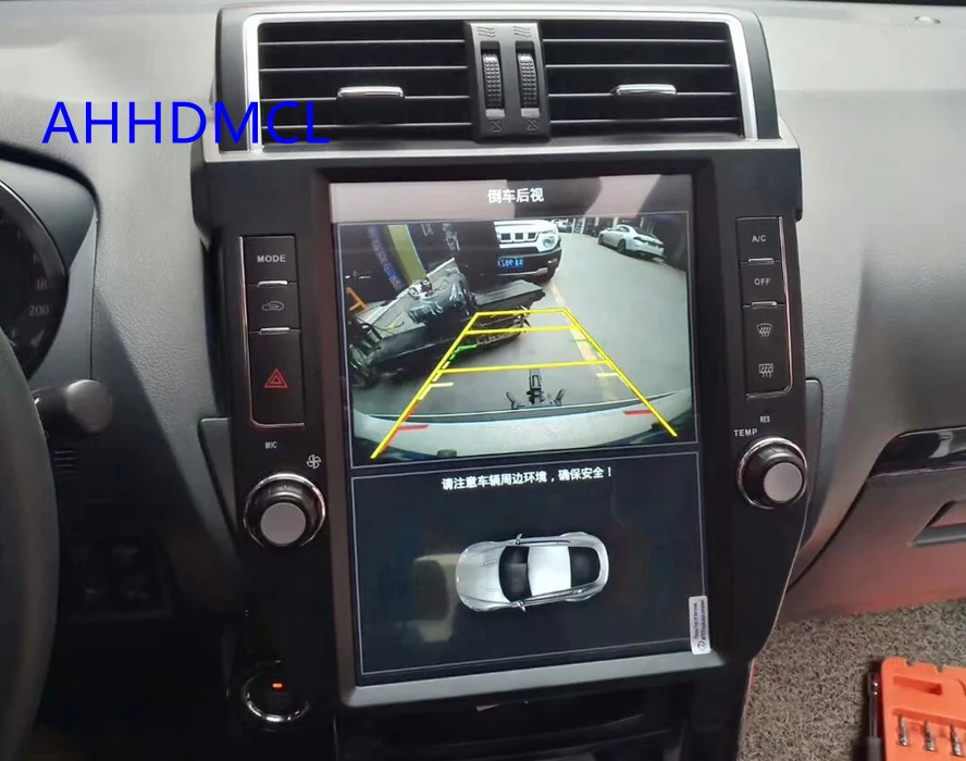 Автомобильный ПК PAD Tesla стиль мультимедийный плеер Android 7,1 gps для Land Cruiser Prado 150 LC150
