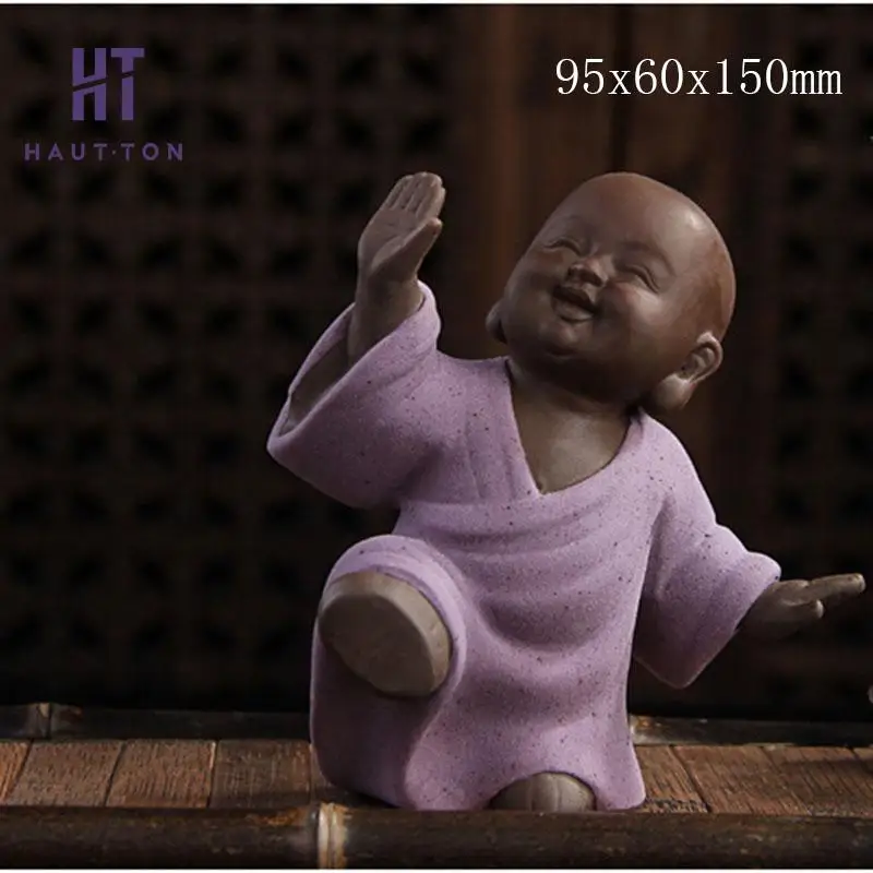 Фарфоровый танец маленький монах чай для домашних животных аксессуары поднос и