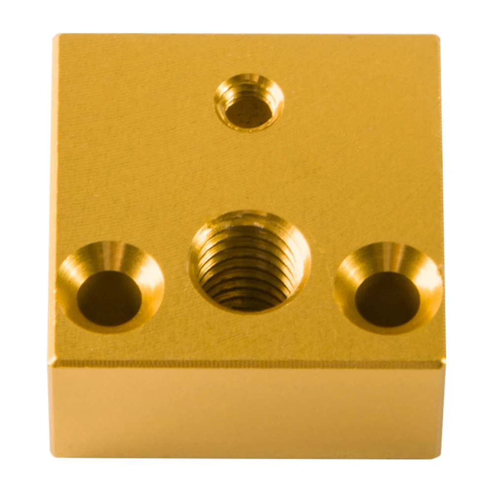 

5Pcs Aluminium Heater Block Reprap Print Head Hot End Heating Block 20*20*10mm For 3D Printer part