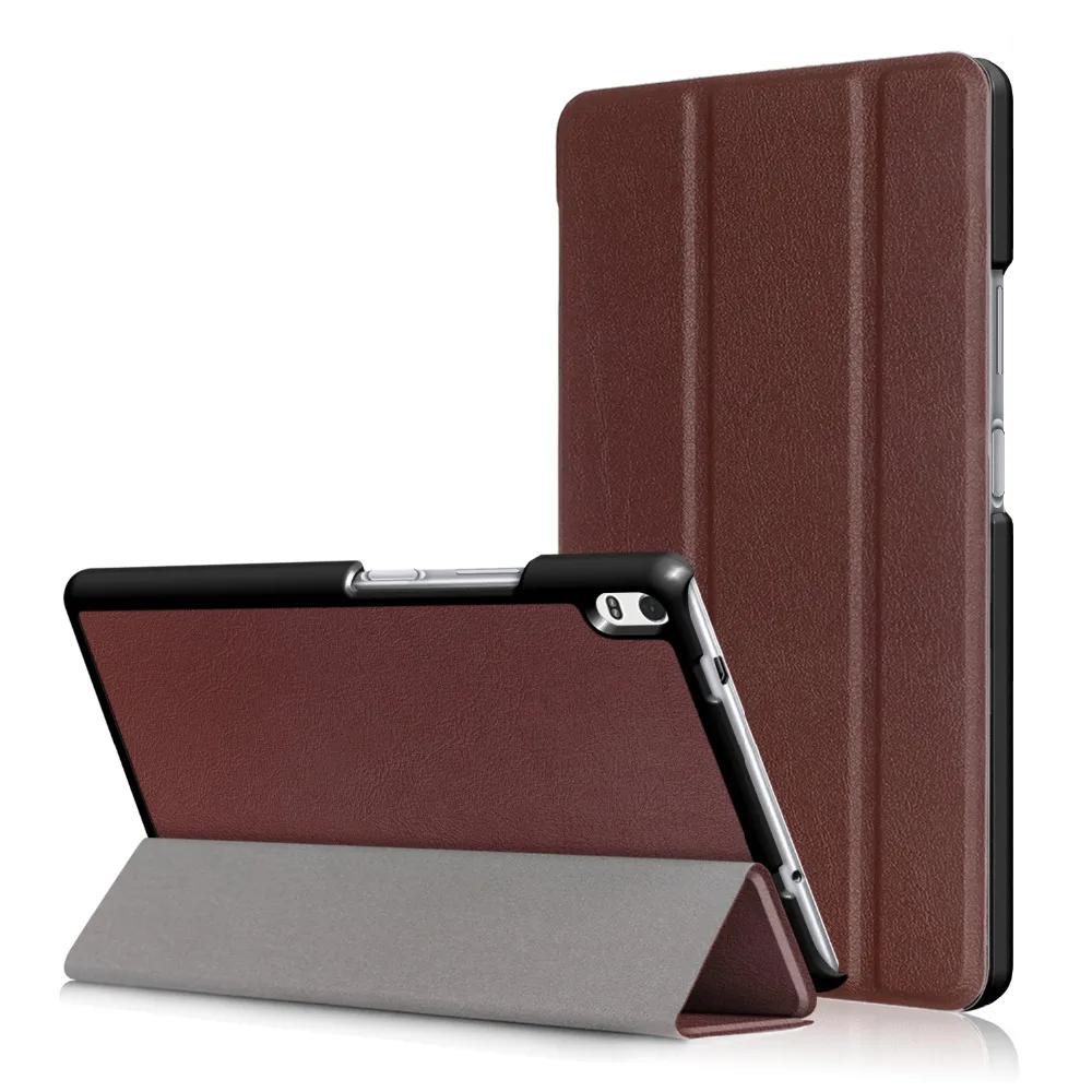 For Lenovo Tab4 8 Plus TB-8704F TB-8704N Business Painted Print PU Leather Flip Smart Sleep Cover Case Tab 4 8.0 | Компьютеры и офис