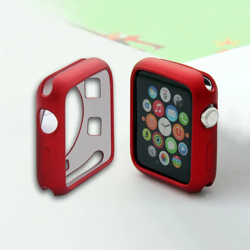 Чехол для iWatch 38 мм/42 мм мягкий чехол из ТПУ Apple Watch серии 1/2/3 защитный чехол|Часы