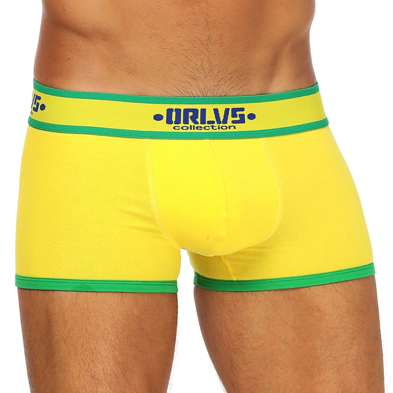 

ORLVS Male Underpants Men Underwear Boxers Solid Shorts Modal Cuecas Boxers Men Boxer Homme Boxershorts Breathable Panties