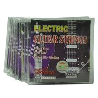 10 sets a507 sl electric guitar strings super light 6 string set steel core