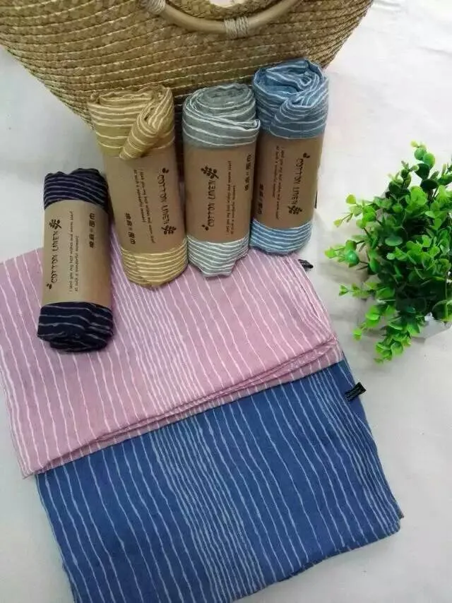 2016 новая мода полосатый элегантный хиджаб зима/осень шарфы платки женщин удобные