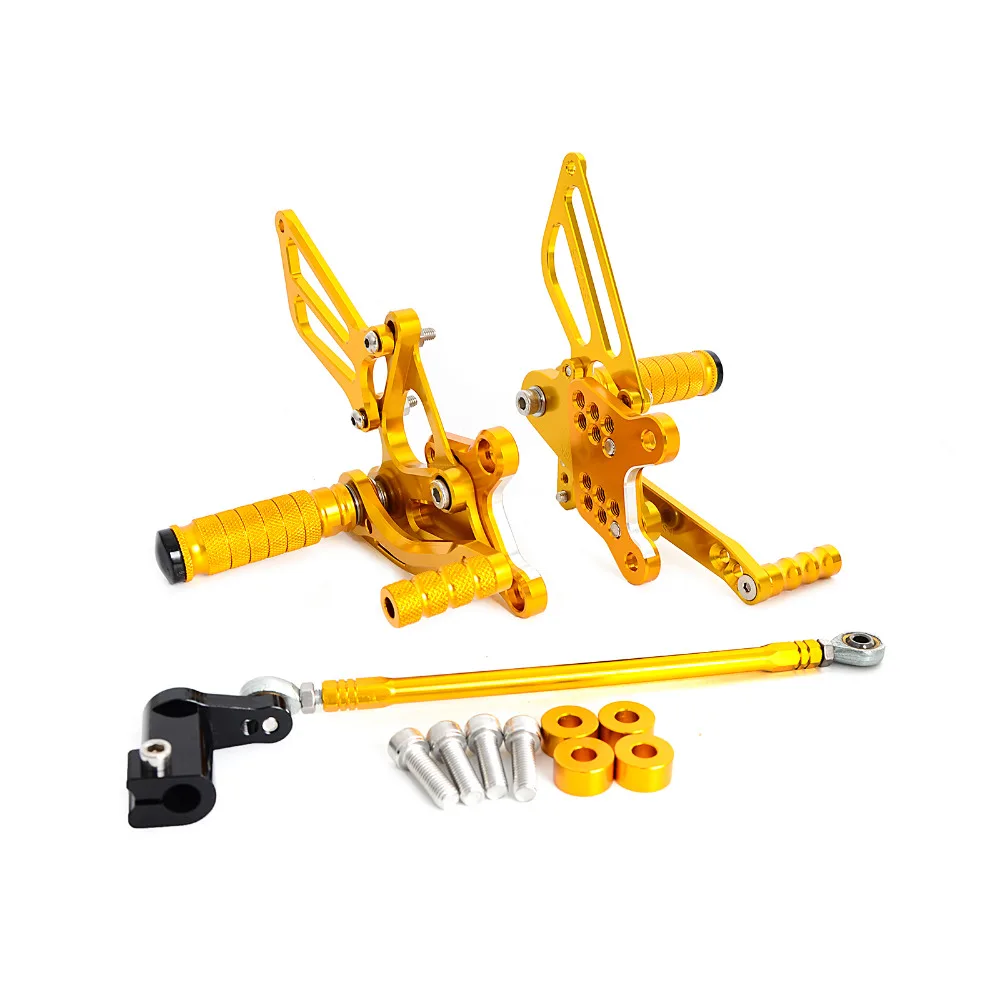 NICECNC CNC Adjustable Rear Sets Foot Peg Footrest Footpeg For Honda CBR929RR 2001 2002 CBR954RR 2003 CBR 929RR 954RR | Автомобили и