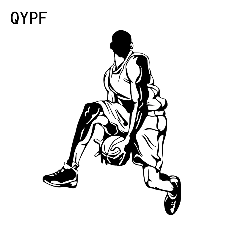 

QYPF 11,5*15,4 см Модные баскетбольные игры, спортивный декор, стикер для автомобиля, виниловые аксессуары, C16-0461