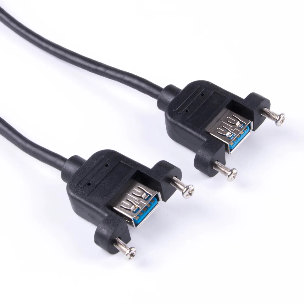Удлинительный Кабель USB 3 0 с левым и правым наклоном м/0 6 м |